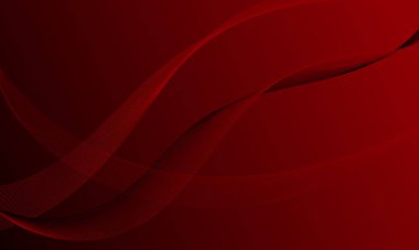 Kırmızı çizgiler düz eğimli soyut arkaplan eğrileri oluşturur