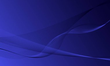 mavi düz çizgiler yumuşak eğimli soyut arkaplan eğrileri sallıyor