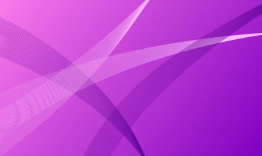 Menekşe mor çizgiler gradyan soyut arkaplan ile eğriler sallıyor