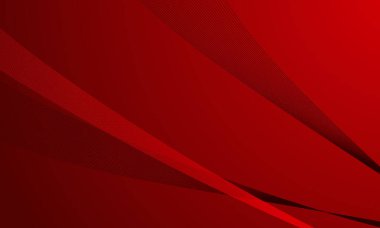 kırmızı iş hatları yumuşak gradyan soyut arkaplanda eğriler sallıyor