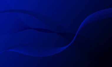 mavi çizgiler eğriler ve eğimli soyut arkaplan