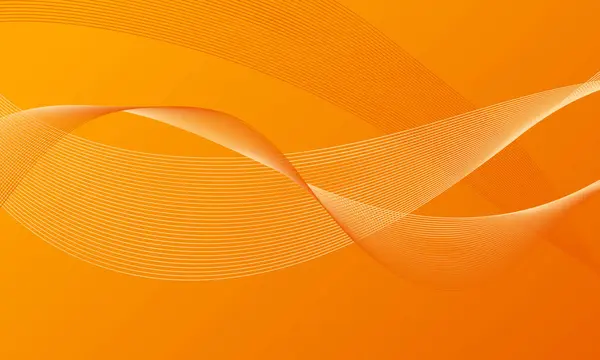 turuncu çizgiler düz eğimli soyut arkaplan eğrileri