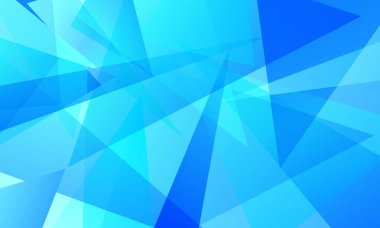 soyut mavi fraktal geometrik üçgen çokgen şekilli arkaplan