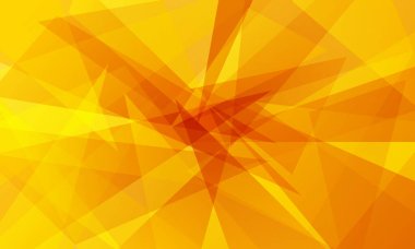 soyut sarı fraktal geometrik üçgen çokgen şekilli arkaplan