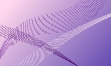 Pembe çizgiler düz gradyan soyut arkaplan eğrilerini sallıyor