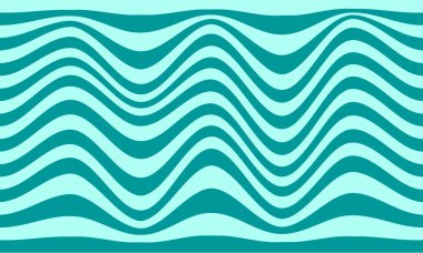 yeşil çizgiler dalga eğrileri soyut arkaplan