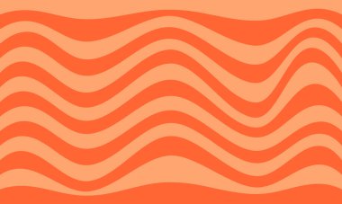 turuncu çizgiler dalga eğrileri soyut arkaplan