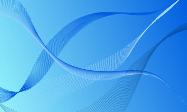 mavi ışık çizgileri yumuşak eğimli soyut arkaplan eğrileri sallıyor