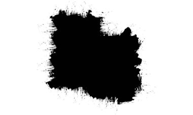 siyah fırça sancak etiketi sanatsal grunge grafik ögesi soyut arkaplan boyama