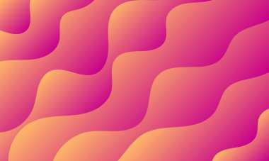 soyut sarı mor çoklu çizgiler dalga eğrileri düzgün eğimli arkaplan