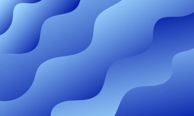 soyut mavi ışık çizgileri dalga eğrileri düzgün eğimli arkaplan