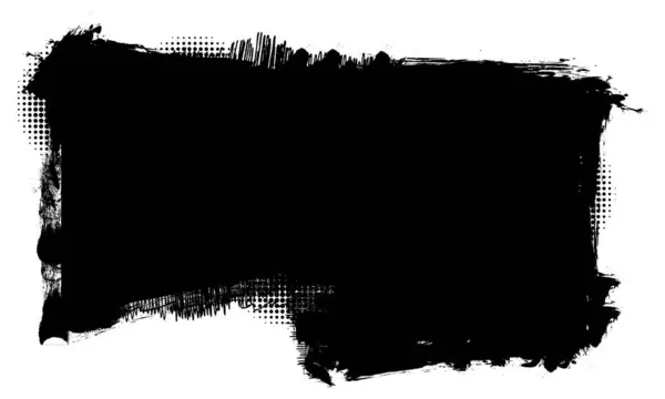 siyah mürekkep fırçası boyama sancak etiketi grunge grafik ögesi soyut arkaplan