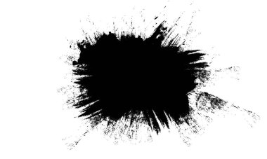 siyah mürekkep fırçası boya sıçrama flaması grunge grafik soyut arkaplan