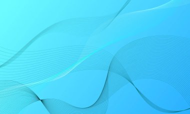 mavi düz çizgiler yumuşak eğimli soyut arkaplan eğrileri sallıyor