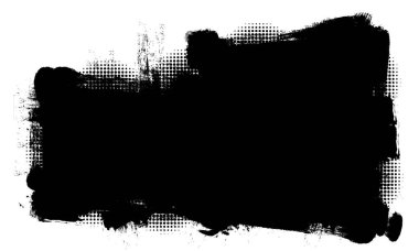 siyah mürekkep boş pankart etiketi grunge grafik ögesi soyut arkaplan