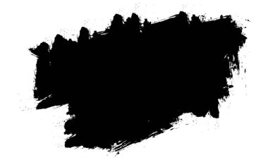 siyah mürekkep fırçası boyama sancak etiketi sanatsal grunge grafik ögesi