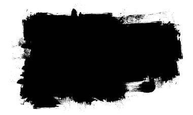 siyah mürekkep fırçası boyama sancak etiketi sanatsal grunge grafik ögesi