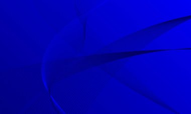 Yumuşak gradyan soyut arkaplan üzerinde mavi düz çizgiler dalga eğrisi