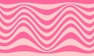pembe çizgiler dalga eğrileri komik stil bayrak perde grafik soyut arkaplan