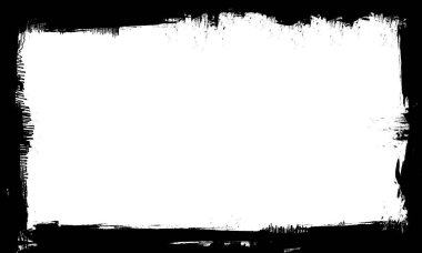 siyah mürekkep fırçası boş alan çerçeve çerçeve çerçeve resim sanatsal grunge grafik biçimi