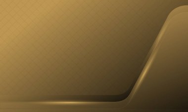 Işıl ışıl, soyut arkaplanı olan altın lüks boş uzay penceresi