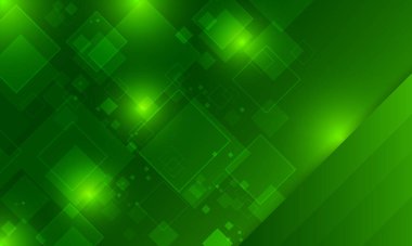 yeşil karolar elektronik siber uzay ağı ile soyut yüksek teknoloji arkaplanı