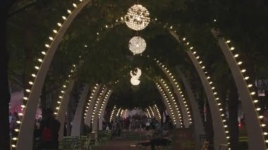 Klyde Warren Park - Dallas, Teksas, ABD 'de Keyifli Günler