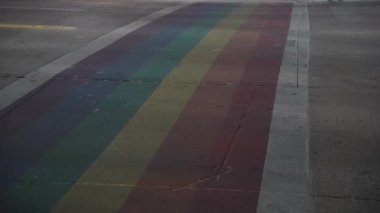 RAINBOW ÇOCUKLARI Gay LGBT Mahallesi Oak Lawn Cedar Springs Yolu Dallas, Teksas, ABD