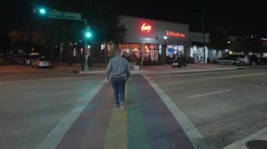 RAINBOW ÇOCUKLARI Gay LGBT Mahallesi Oak Lawn Cedar Springs Yolu Dallas, Teksas, ABD