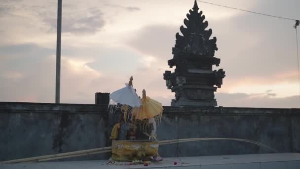 Templo Hindu Balinês Bali Pura — Vídeo de Stock