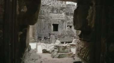 The Preah Khan Temple Complex, Angkor Archaeological Park Ancient Khmer Empire Siem Reap Cambodia
