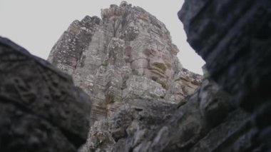 The Bayon Decorated Khmer Empire Temple Buddhism at Angkor Siem Reap Cambodia