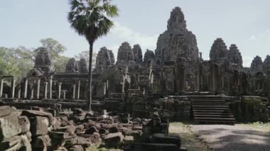 The Bayon Decorated Khmer Empire Temple Buddhism at Angkor Siem Reap Cambodia