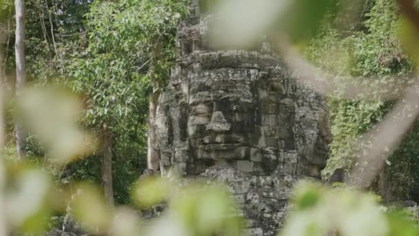 Banteay Kdei East Gate Buddhist Temple Angkor Cambodia — Videoclip de stoc
