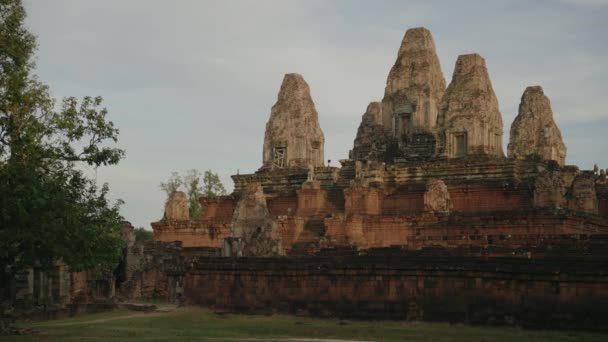 Pre Rup Temple Angkor Siem Reap Cambodia Pyramid Dedicated Shiva — Wideo stockowe
