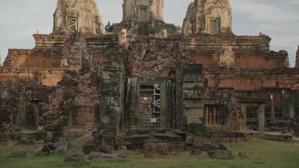 Pre Rup Temple Angkor Siem Reap Cambodia Pyramid Dedicated Shiva — стоковое видео