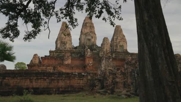 Pre Rup Temple Angkor Siem Reap Cambodia Pyramid Dedicated Shiva — Stock video