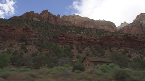Zion National Park Southwest Utah Usa — Stock Video