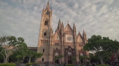 Templo Expiatorio del Santsimo Sacramento Katolik Kilisesi Neo-Gotik Mimari Guadalajara, Meksika