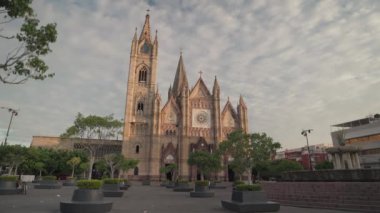 Templo Expiatorio del Santsimo Sacramento Katolik Kilisesi Neo-Gotik Mimari Guadalajara, Meksika