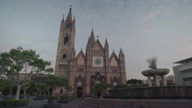 Templo Expiatorio del Santsimo Sacramento Katolik Kilisesi Neo-Gotik Mimari Guadalajara, Meksika