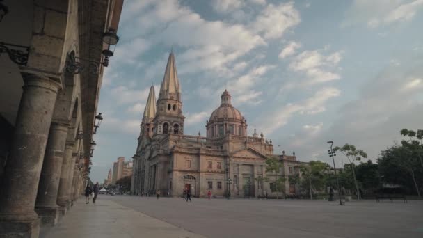 Katedral Katedral Katolik Roma Asumsi Bunda Maria Baslica Asuncin Mara — Stok Video