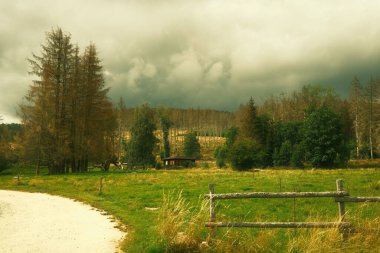 beautiful mountain scenery. nature, travel