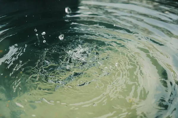 Close View Water Splash — Stock Photo, Image