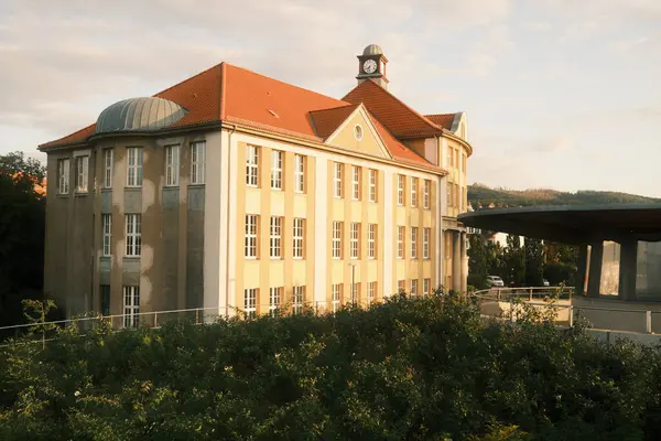 Ilsenburg Güzel Mimarisinin Manzarası — Stok fotoğraf