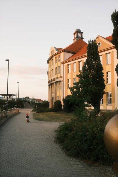 Gyönyörű Kilátás Nyílik Régi Ilsenburg Város — Stock Fotó
