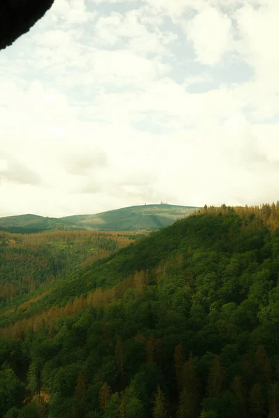 山の美しい景色自然背景 — ストック写真