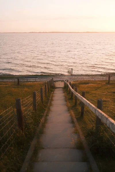 Beautiful Sunset Sea Scenic View — Stock Photo, Image