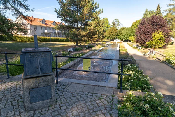 Ilsenburg Şehir Parkının Güzel Bir Manzarası — Stok fotoğraf