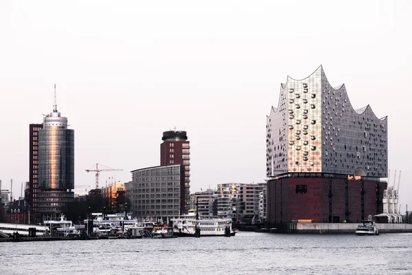 Bela Vista Cidade Hamburgo Alemanha — Fotografia de Stock